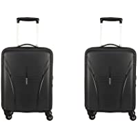 American Tourister Ivy Polypropylene 68 cms Black Hardsided Check-in Luggage (FO1 (0) 09 002) & American Tourister Ivy…