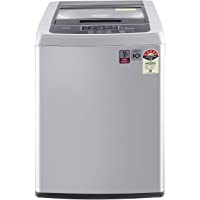 LG 6.5 Kg 5 Star Smart Inverter Fully-Automatic Top Loading Washing Machine (T65SKSF4Z, Middle Free Silver)