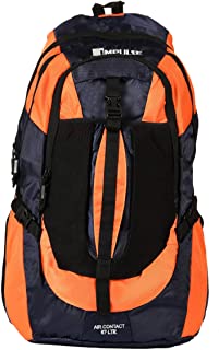 Impulse Waterproof Travelling Trekking Hiking Camping Bag Backpack Series 65 litres Orange Air Contact Rucksack