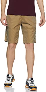 Life by Shoppers Stop Mens 4 Pocket Solid Shorts