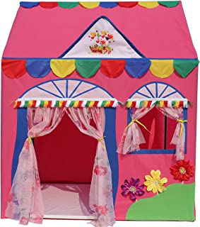 Homecute Hut Type Kids Toys Jumbo Size Play Tent House for Boys and Girls (Pink)