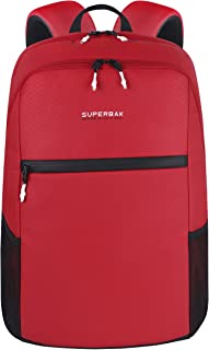 Superbak Scout 30 Ltrs Laptop Backpack (Red-Black), One Size (LBPSCOUT0901)