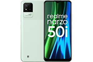 realme narzo 50i (Mint Green, 2GB RAM+32GB Storage) - 6.5" inch Large Display | 5000mAh Battery